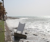El Gobierno libera casi 1,2 millones de euros para arreglar las playas de Granada dañadas por el temporal
